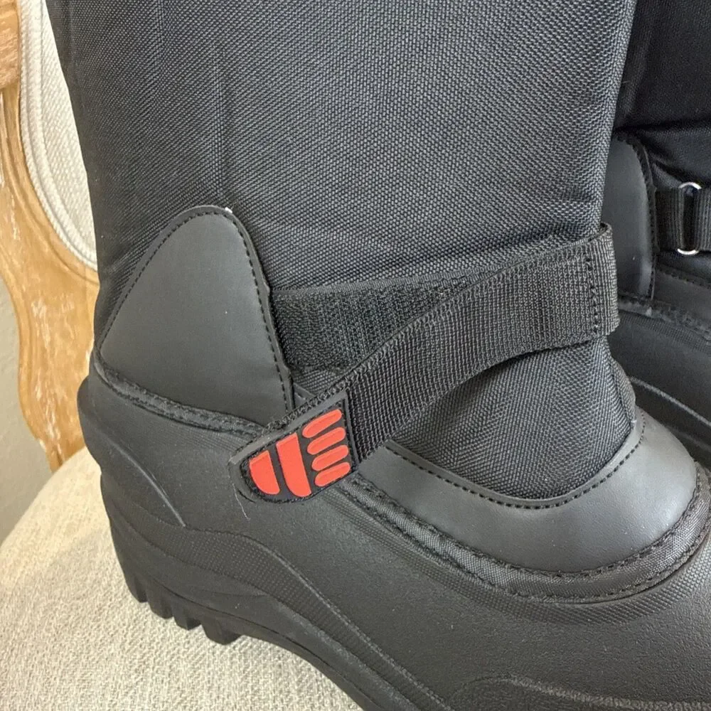 Landmark Snowboots with Thermolite Insoles of Dupont, waterproof 9.5 Unisex